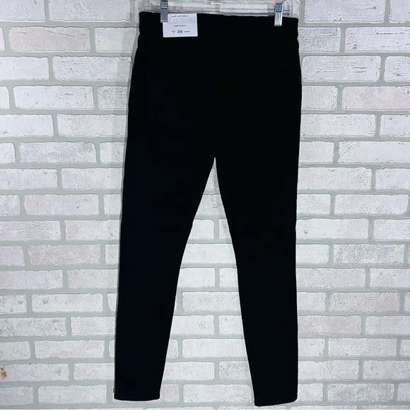 LOFT NWT Black Skinny High Rise Jeans Size 8/29 - Picture 8 of 13